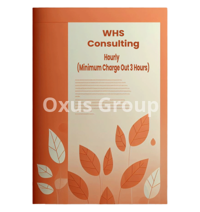 WHS Consulting Hourly (Minimum Charge Out 3 Hours)